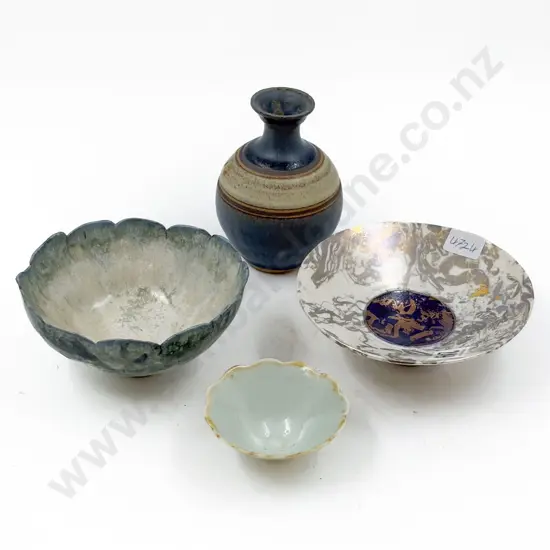 Four Pieces of Assorted Pottery