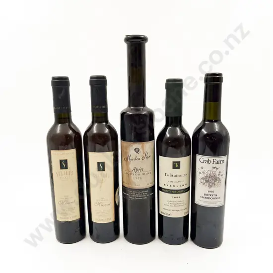 Five Bottles of Assorted Wine & Alcohol