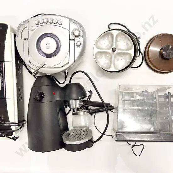 Box Quantity of Assorted incl Coffee Machine