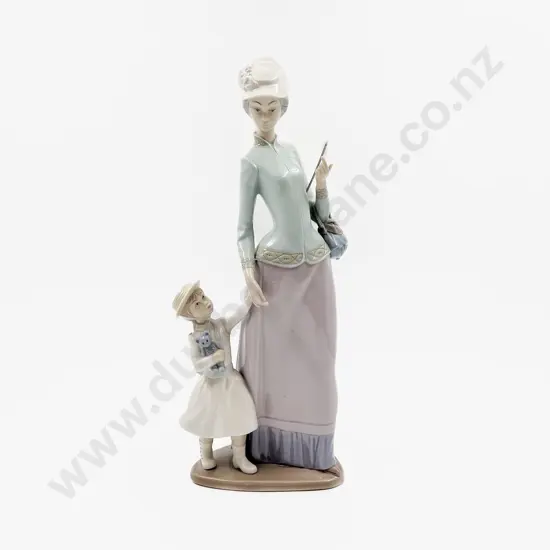 Lladro Figure Group of Mother & Child