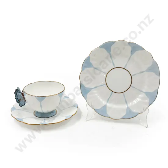 Aynsley Butterfly Handle Trio