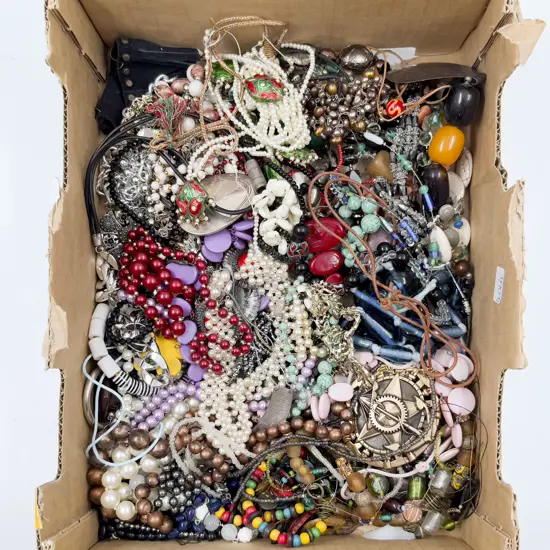 Box of Assorted Costume Jewellery