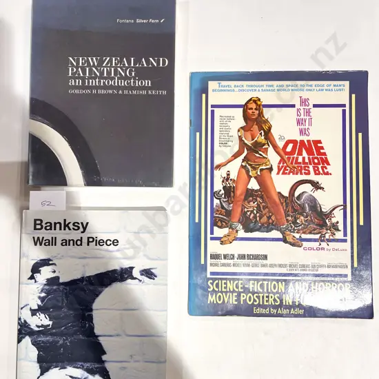 Banksy "Wall & Peace" & Two Other Art Related Volumes