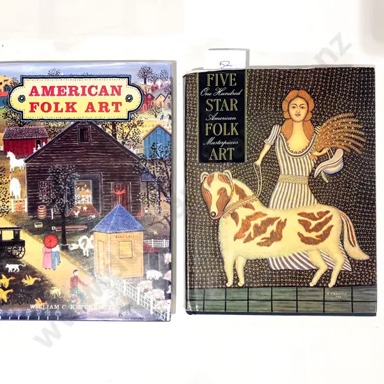Two Folk Art Reference Volumes