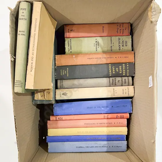 Boxed of Quantity of Assorted Early NZ Reference