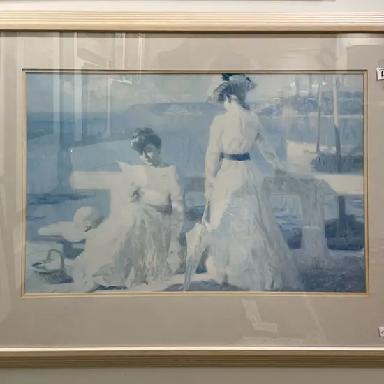 Well Framed Decorative Classical Print