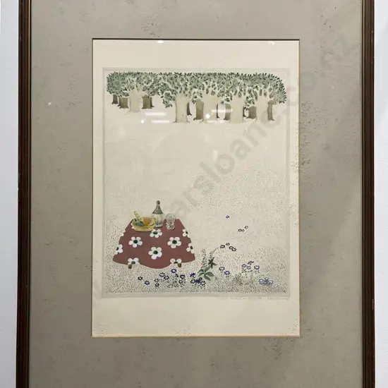 Niki Moucha - "Picque-Nicque en Plein-Air" - Print