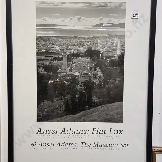 Ansel Adams Exhibition Poster