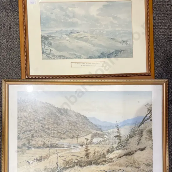 Two Framed Historical Prints