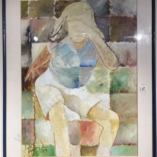 Payton - Watercolour Portrait