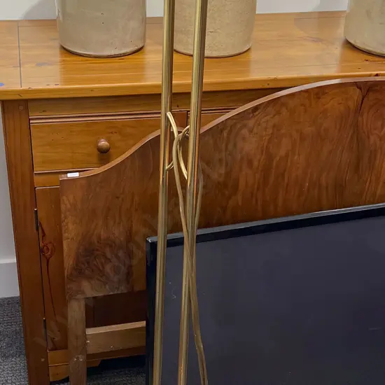 Modern Brass Uplighter