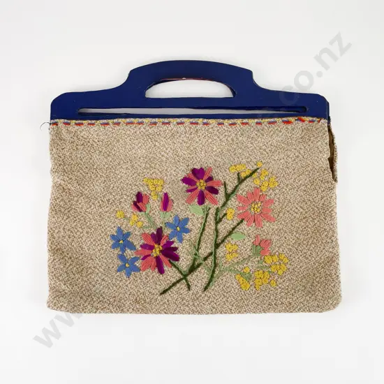 1920s Woollen Work Bag