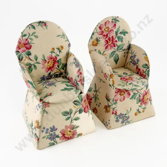 Pair Miniature Chairs