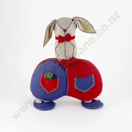 C1940's Felt Rabbit