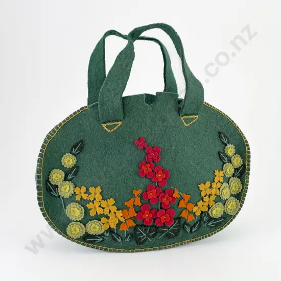 1930's Felt Work Bag