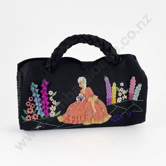 1930's Felt Work Bag