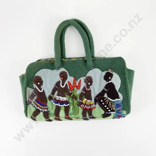 1930's Felt Work Bag