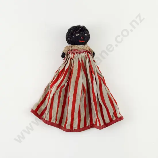 Small Vintage Hand Made Cloth Doll