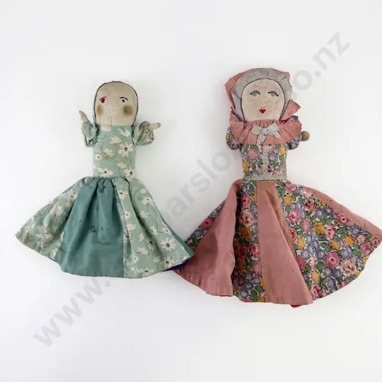 Two Vintage Topsy Turvy Dolls