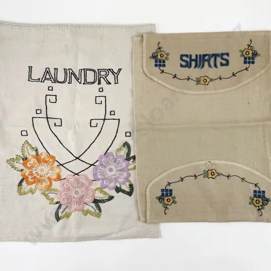 Edwardian Laundry Bag & Shirt Bag