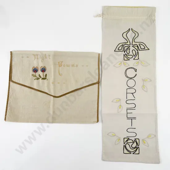 Edwardian Night Gown & Corset Bags