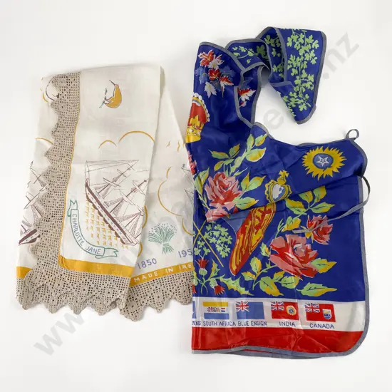 Commonwealth Apron & Canterbury Centennial Linen Tea Towel