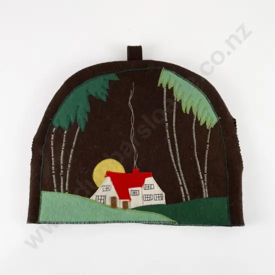 C1930's Felt Tea Cosy