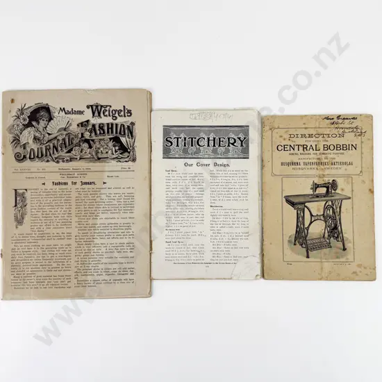 Madame Weigel's Journal of Fashion 1918