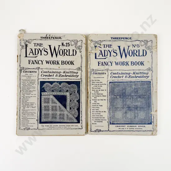 The Lady's World Fancy Work Book No 5 & 25