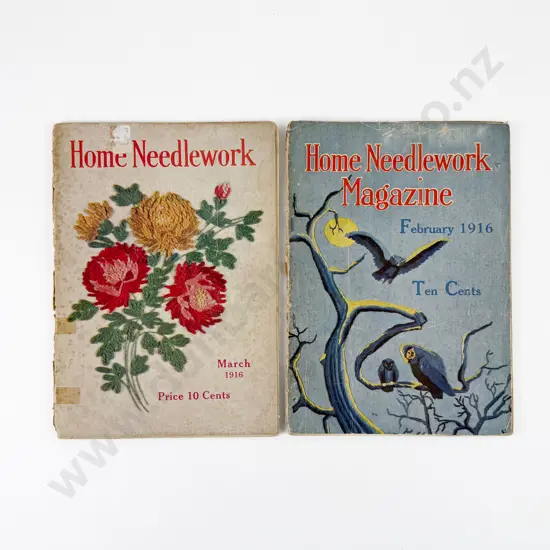 Home Needlework Magazine February & March 1916