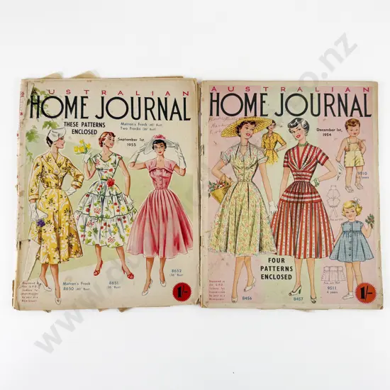 Australian Home Journal December 1954 & September 1955