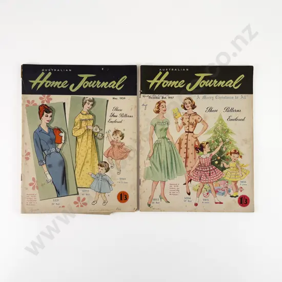 Australian Home Journal December 1957 & May 1959