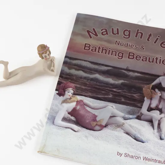 German Art Deco Bisque Bathing Beauty