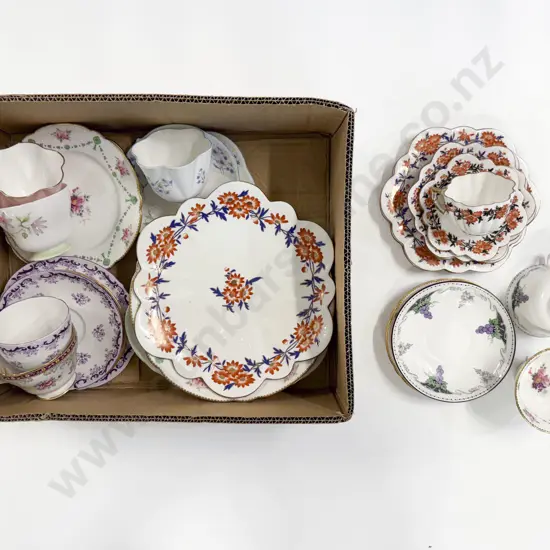 Shelley Cup Saucer Plates