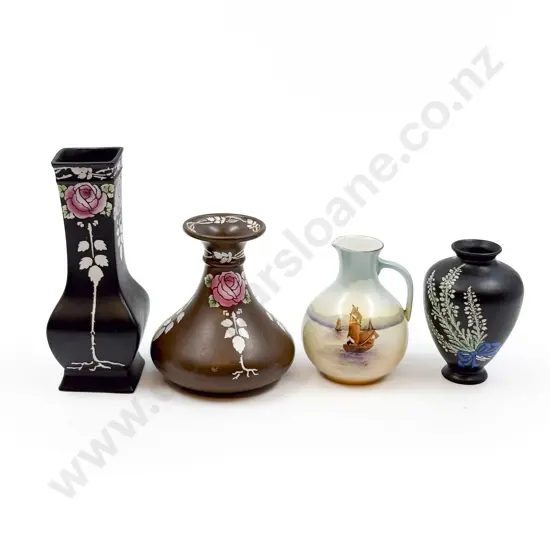 Shelley Three Vases and Ewer