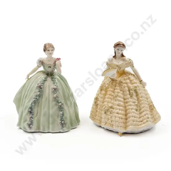 Royal Worcester Two Ltd Ed Figures