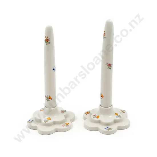 Pair of Wade Everlasting Candlesticks