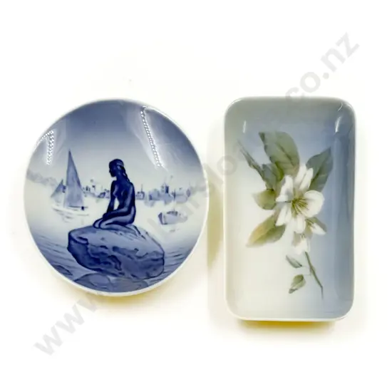 Two Royal Copenhagen Dishes