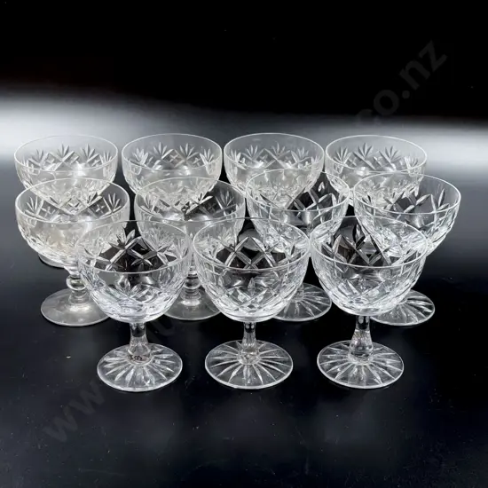 Royal Doulton Crystal 11 Mixed Champagne