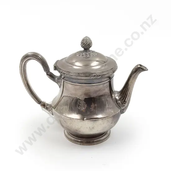 French Christofle Bachelors Tea Pot
