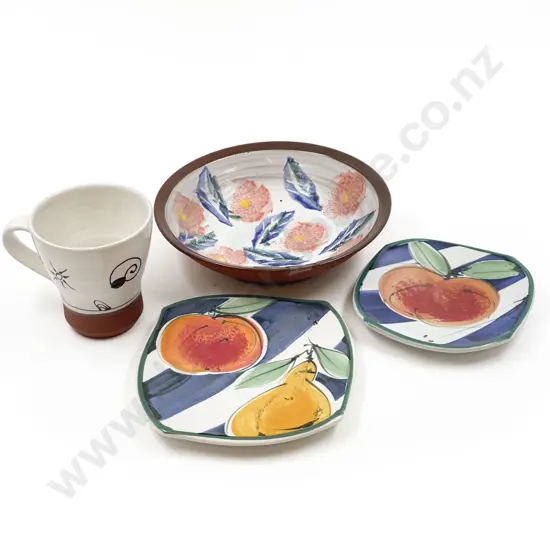 Four Pieces NZ Pottery
