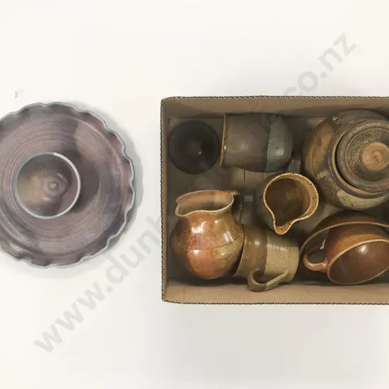 Box of Assorted NZ Pottery