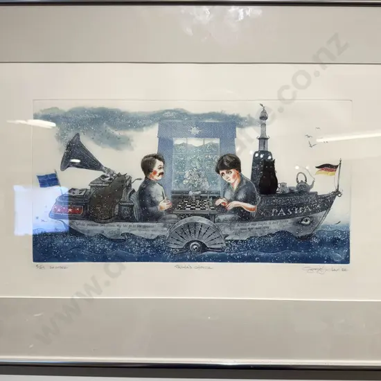 Gary Tricker - "Pasha's Choice" - Ltd Edition 1st State Print