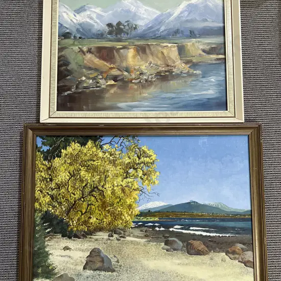 Y.M. Chadderton - Oil on Board together with Unsigned Oil