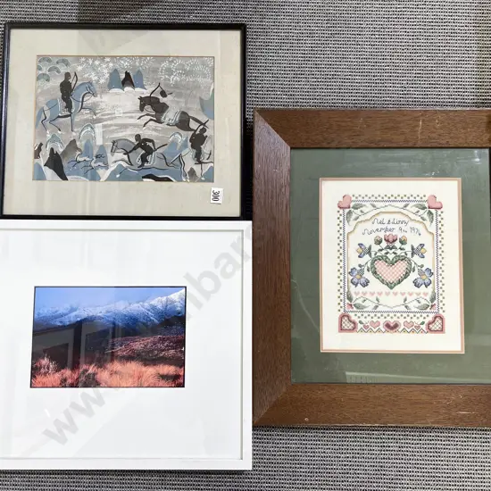 Three Assorted Prints & Originals