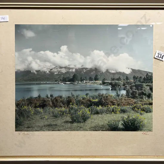 Whites Aviation - Te Anau - Coloured Photograph