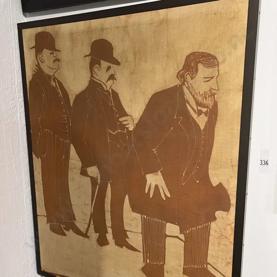 Signed Dinah - Framed Batik Work