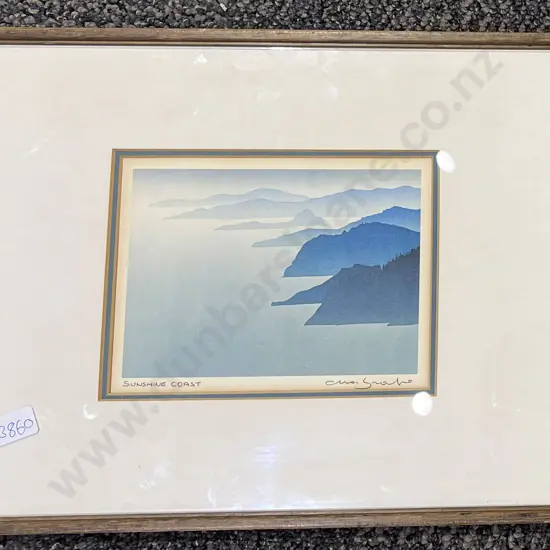 Indistinctly Signed - "Sunshine Coast" Print