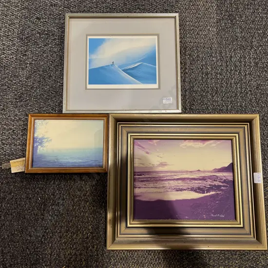 Ronald Woolf Photographic Print & Two Other Prints