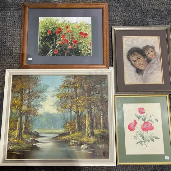 Four Assorted Prints & Originals